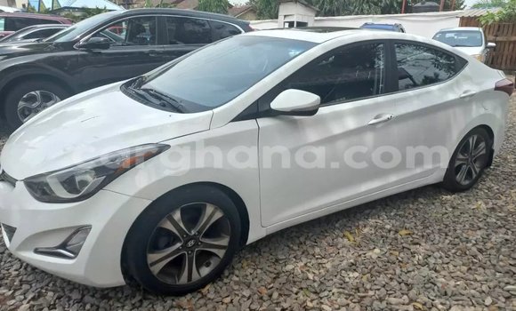 Sayi Na hannu Hyundai Elantra White Mota in Accra a Greater Accra Sayi Na hannu Hyundai Elantra White Mota in Accra a Greater Accra