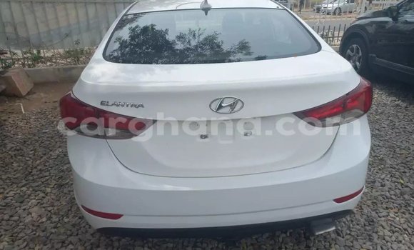 Sayi Na hannu Hyundai Elantra White Mota in Accra a Greater Accra Sayi Na hannu Hyundai Elantra White Mota in Accra a Greater Accra