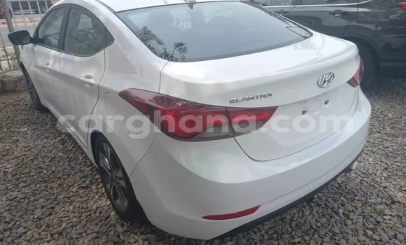 Sayi Na hannu Hyundai Elantra White Mota in Accra a Greater Accra Sayi Na hannu Hyundai Elantra White Mota in Accra a Greater Accra