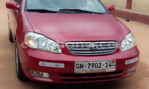 Sayi Na hannu Toyota Corolla Red Mota in Sekondi–Takoradi Metropolitan a Yamma