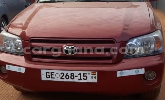Ra Àlòkù Toyota Highlander Red Ọkọ̀ in Accra ni Greater Accra