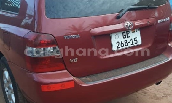 Buy Used Toyota Highlander Red Car in Accra in Greater Accra Buy Used Toyota Highlander Red Car in Accra in Greater Accra