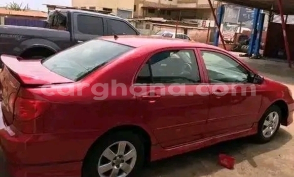 Sayi Na hannu Toyota Corolla Red Mota in Accra a Greater Accra Sayi Na hannu Toyota Corolla Red Mota in Accra a Greater Accra