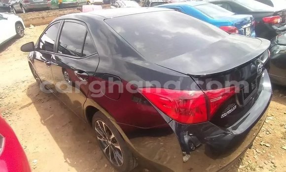 Sayi Na hannu Toyota Corolla Black Mota in Accra a Greater Accra Sayi Na hannu Toyota Corolla Black Mota in Accra a Greater Accra
