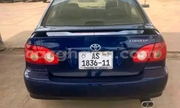 Ra Àlòkù Toyota Corolla Blue Ọkọ̀ in Accra ni Greater Accra