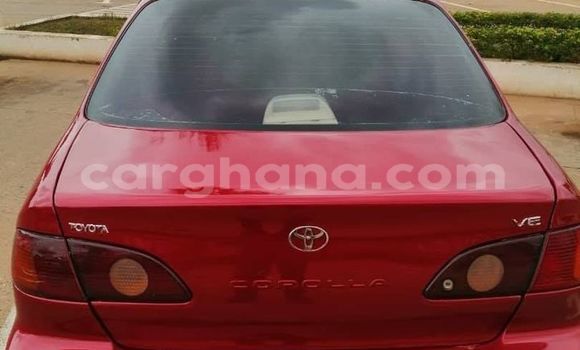 Sayi Na hannu Toyota Corolla Red Mota in Sekondi–Takoradi Metropolitan a Yamma