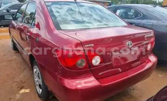Sayi Na hannu Toyota Corolla Red Mota in Sekondi–Takoradi Metropolitan a Yamma Sayi Na hannu Toyota Corolla Red Mota in Sekondi–Takoradi Metropolitan a Yamma