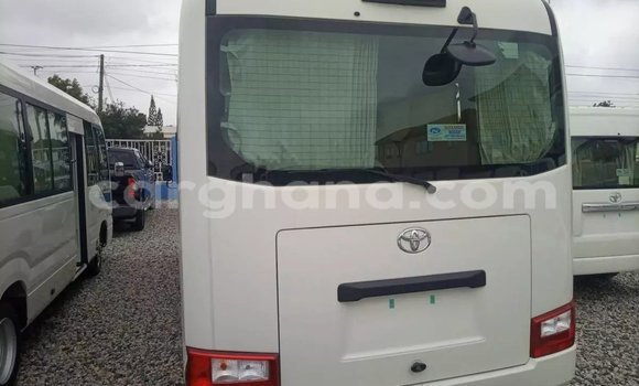 Sayi Na hannu Toyota Coaster White Mota in Accra a Greater Accra Sayi Na hannu Toyota Coaster White Mota in Accra a Greater Accra