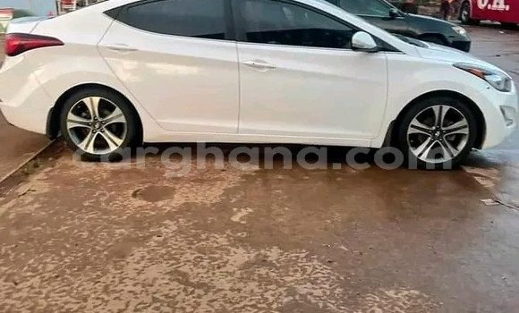 Sayi Na hannu Hyundai Elantra White Mota in Accra a Greater Accra Sayi Na hannu Hyundai Elantra White Mota in Accra a Greater Accra