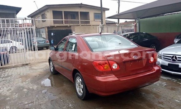Sayi Imported Toyota Corolla Red Mota in Sekondi–Takoradi Metropolitan a Yamma Sayi Imported Toyota Corolla Red Mota in Sekondi–Takoradi Metropolitan a Yamma