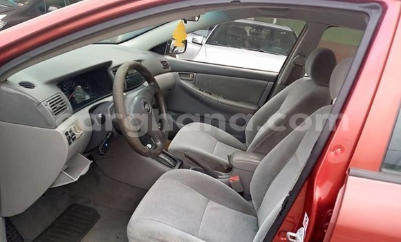 Sayi Imported Toyota Corolla Red Mota in Sekondi–Takoradi Metropolitan a Yamma Sayi Imported Toyota Corolla Red Mota in Sekondi–Takoradi Metropolitan a Yamma