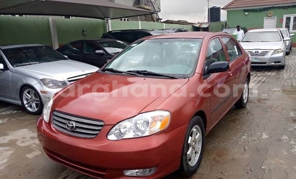 Sayi Imported Toyota Corolla Red Mota in Sekondi–Takoradi Metropolitan a Yamma Sayi Imported Toyota Corolla Red Mota in Sekondi–Takoradi Metropolitan a Yamma