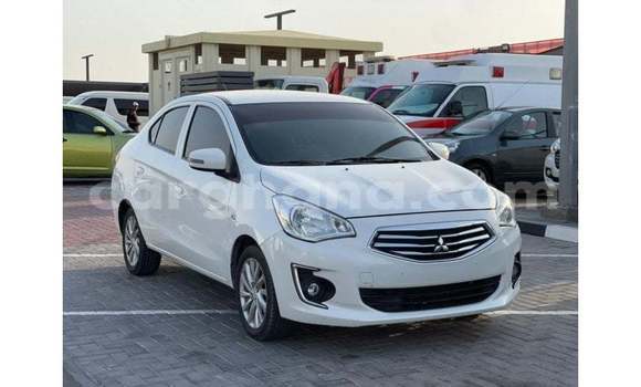Buy Import Mitsubishi Attrage White Car in Import - Dubai in Ashanti Buy Import Mitsubishi Attrage White Car in Import - Dubai in Ashanti