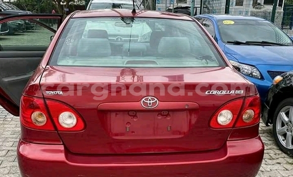 Sayi Na hannu Toyota Corolla Red Mota in Tema a Greater Accra Sayi Na hannu Toyota Corolla Red Mota in Tema a Greater Accra
