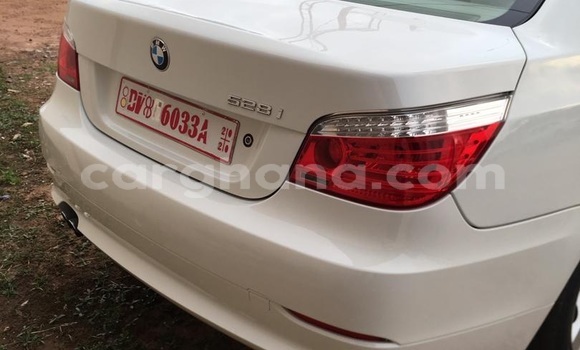 Buy Used BMW 5–Series White Car in Tema in Greater Accra Buy Used BMW 5–Series White Car in Tema in Greater Accra