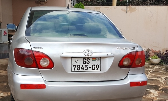 Buy Used Toyota Corolla Silver Car in Accra in Greater Accra Buy Used Toyota Corolla Silver Car in Accra in Greater Accra