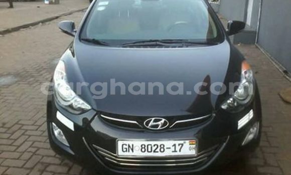 Sayi Na hannu Hyundai Elantra Black Mota in Accra a Greater Accra