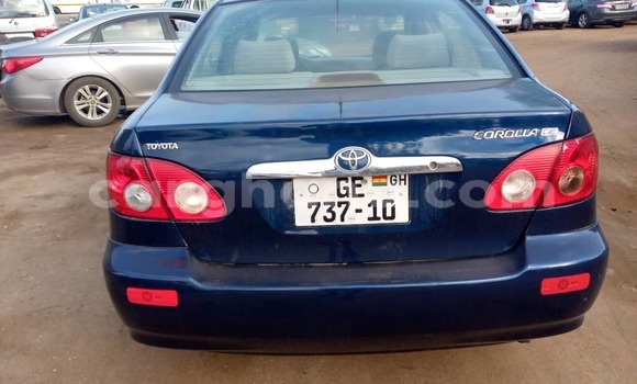 Buy Used Toyota Corolla Blue Car in Accra in Greater Accra Buy Used Toyota Corolla Blue Car in Accra in Greater Accra