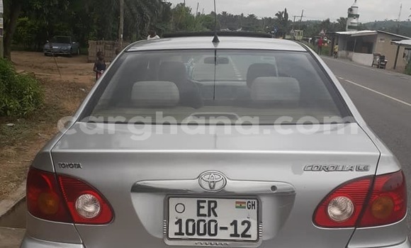 Buy Used Toyota Corolla Silver Car in Accra in Greater Accra Buy Used Toyota Corolla Silver Car in Accra in Greater Accra
