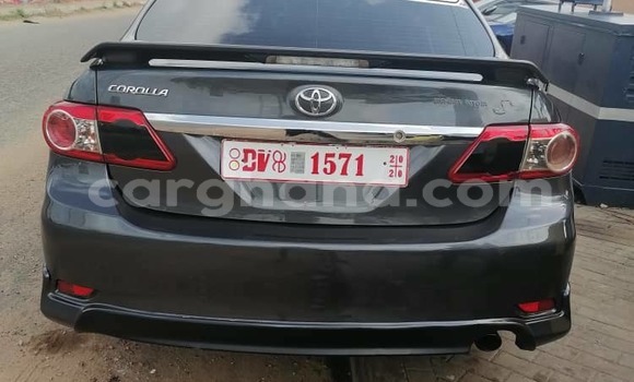 Sayi Na hannu Toyota Corolla Black Mota in Accra a Greater Accra Sayi Na hannu Toyota Corolla Black Mota in Accra a Greater Accra
