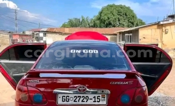 Buy Import Toyota Corolla Red Car in Berekum in Brong-Ahafo Buy Import Toyota Corolla Red Car in Berekum in Brong-Ahafo