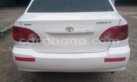 Sayi Na hannu Toyota Corolla White Mota in Accra a Greater Accra Sayi Na hannu Toyota Corolla White Mota in Accra a Greater Accra