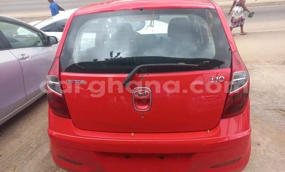 Sayi Na hannu Hyundai i10 Red Mota in Accra a Greater Accra Sayi Na hannu Hyundai i10 Red Mota in Accra a Greater Accra