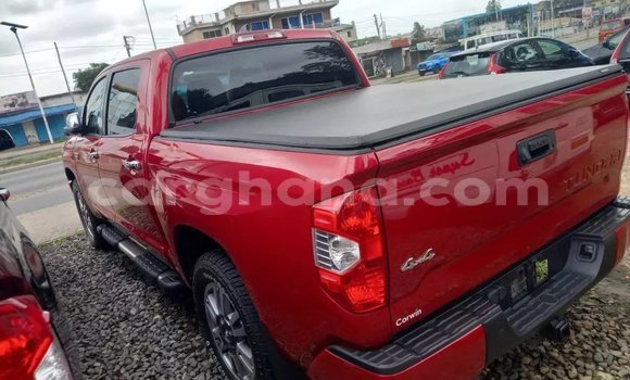 Sayi Na hannu Toyota Tundra Red Mota in Accra a Greater Accra Sayi Na hannu Toyota Tundra Red Mota in Accra a Greater Accra