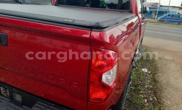 Sayi Na hannu Toyota Tundra Red Mota in Accra a Greater Accra Sayi Na hannu Toyota Tundra Red Mota in Accra a Greater Accra
