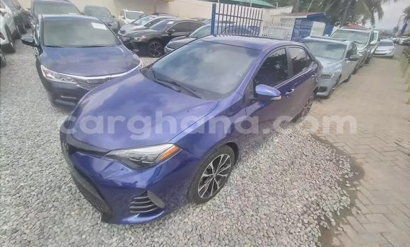 Sayi Na hannu Toyota Corolla Blue Mota in Accra a Greater Accra Sayi Na hannu Toyota Corolla Blue Mota in Accra a Greater Accra