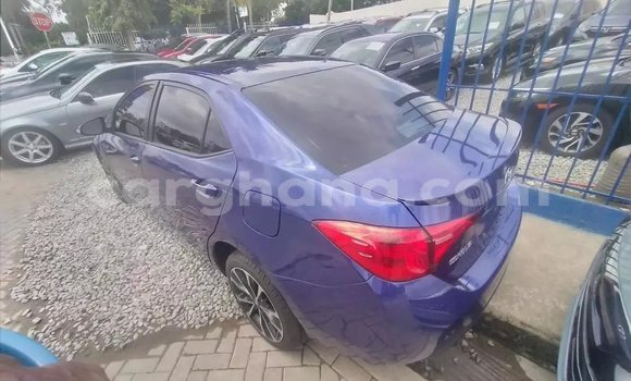 Sayi Na hannu Toyota Corolla Blue Mota in Accra a Greater Accra Sayi Na hannu Toyota Corolla Blue Mota in Accra a Greater Accra