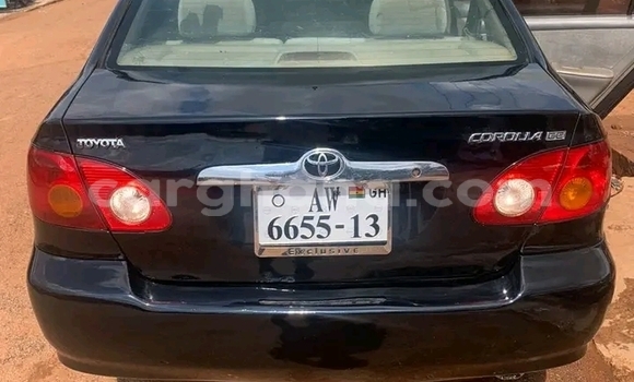 Ra Àlòkù Toyota Corolla Black Ọkọ̀ in Accra ni Greater Accra Ra Àlòkù Toyota Corolla Black Ọkọ̀ in Accra ni Greater Accra