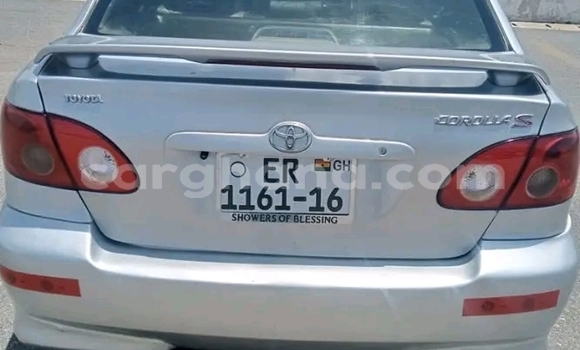 Ra Àlòkù Toyota Corolla Silver Ọkọ̀ in Accra ni Greater Accra Ra Àlòkù Toyota Corolla Silver Ọkọ̀ in Accra ni Greater Accra