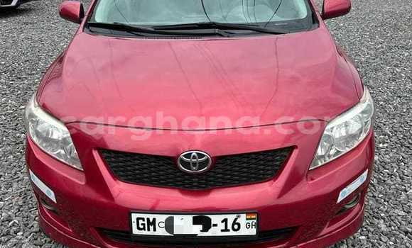 Buy Used Toyota Corolla Red Car in Accra in Greater Accra Buy Used Toyota Corolla Red Car in Accra in Greater Accra