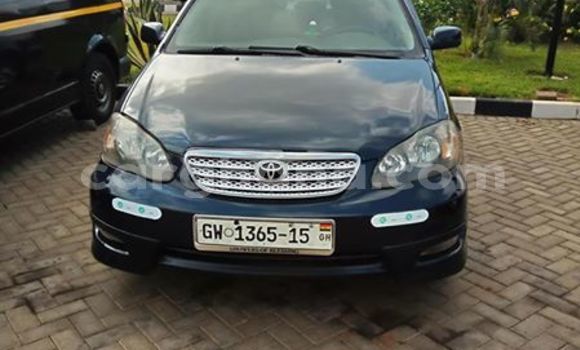 Sayi Na hannu Toyota Corolla Blue Mota in Tema a Greater Accra Sayi Na hannu Toyota Corolla Blue Mota in Tema a Greater Accra
