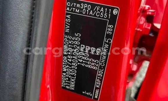 Sayi Na hannu Toyota Yaris Red Mota in Sekondi–Takoradi Metropolitan a Yamma Sayi Na hannu Toyota Yaris Red Mota in Sekondi–Takoradi Metropolitan a Yamma