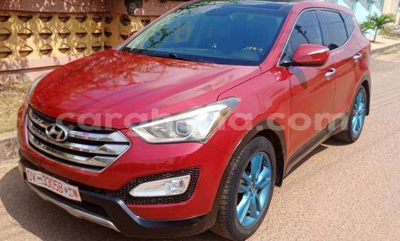 Sayi Na hannu Hyundai Santa Fe Red Mota in Accra a Greater Accra