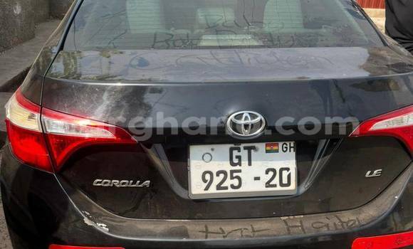 Ra Àlòkù Toyota Corolla Black Ọkọ̀ in Accra ni Greater Accra Ra Àlòkù Toyota Corolla Black Ọkọ̀ in Accra ni Greater Accra