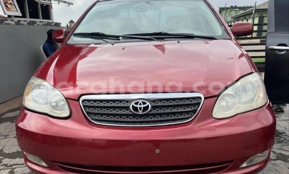 Sayi Na hannu Toyota Corolla Red Mota in Takoradi a Yamma Sayi Na hannu Toyota Corolla Red Mota in Takoradi a Yamma