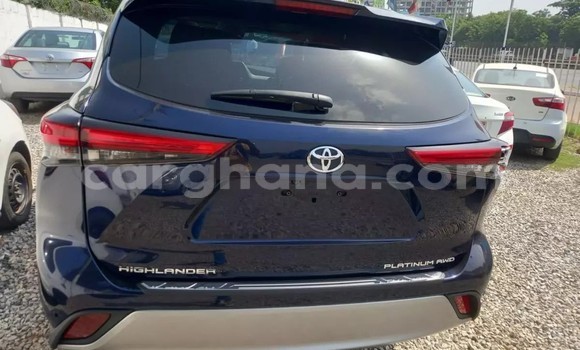 Sayi Na hannu Toyota Highlander Blue Mota in Accra a Greater Accra Sayi Na hannu Toyota Highlander Blue Mota in Accra a Greater Accra