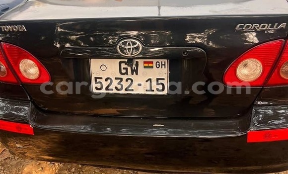 Buy Used Toyota Corolla Black Car in Accra in Greater Accra Buy Used Toyota Corolla Black Car in Accra in Greater Accra