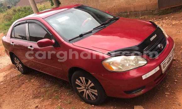 Ra Àlòkù Toyota Corolla Red Ọkọ̀ in Accra ni Greater Accra Ra Àlòkù Toyota Corolla Red Ọkọ̀ in Accra ni Greater Accra