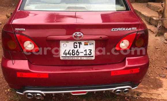 Buy Used Toyota Corolla Red Car in Accra in Greater Accra Buy Used Toyota Corolla Red Car in Accra in Greater Accra