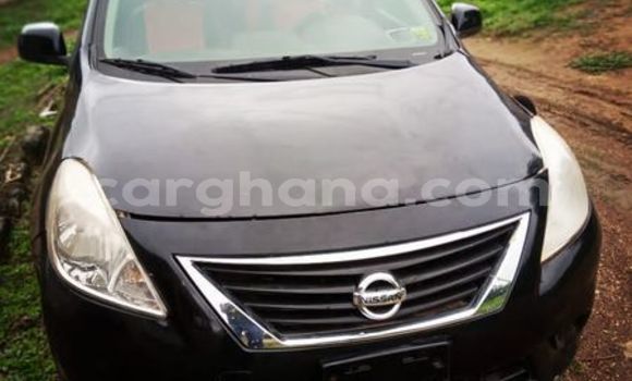 Sayi Na hannu Nissan Versa Black Mota in Accra a Greater Accra