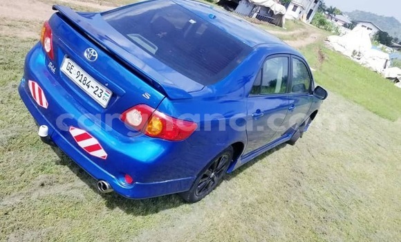 Sayi Na hannu Toyota Corolla Blue Mota in Accra a Greater Accra Sayi Na hannu Toyota Corolla Blue Mota in Accra a Greater Accra