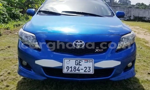 Sayi Na hannu Toyota Corolla Blue Mota in Accra a Greater Accra Sayi Na hannu Toyota Corolla Blue Mota in Accra a Greater Accra