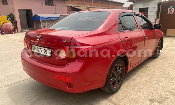 Sayi Na hannu Toyota Corolla Red Mota in Accra a Greater Accra Sayi Na hannu Toyota Corolla Red Mota in Accra a Greater Accra