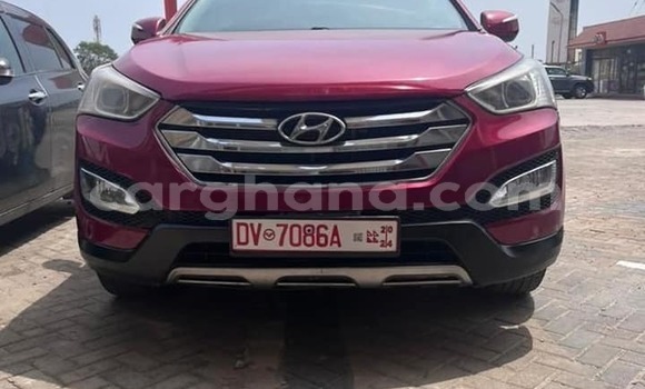 Sayi Na hannu Hyundai Santa Fe Red Mota in Accra a Greater Accra Sayi Na hannu Hyundai Santa Fe Red Mota in Accra a Greater Accra