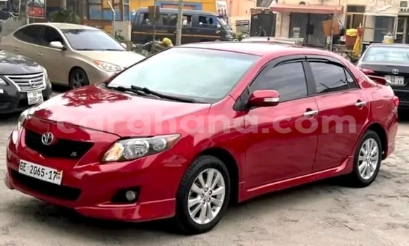 Ra Àlòkù Toyota Corolla Red Ọkọ̀ in Accra ni Greater Accra Ra Àlòkù Toyota Corolla Red Ọkọ̀ in Accra ni Greater Accra