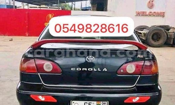 Sayi Na hannu Toyota Corolla Black Mota in Ada a Gabas Sayi Na hannu Toyota Corolla Black Mota in Ada a Gabas